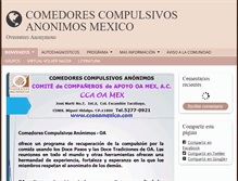 Tablet Screenshot of ccaoamexico.com